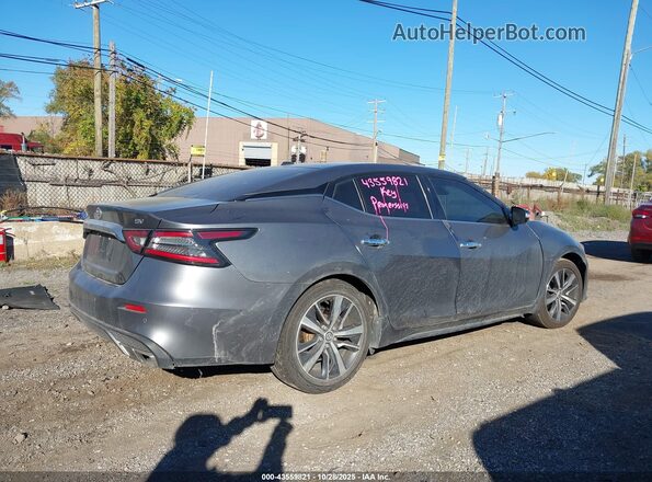 1N4AA6CV4LC370856 2020 NISSAN MAXIMA Серый Задняя правая четверть