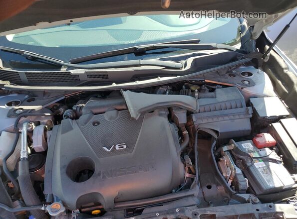 1N4AA6CV5LC365312 2020 NISSAN MAXIMA Silver Widok wnętrza z tyłu