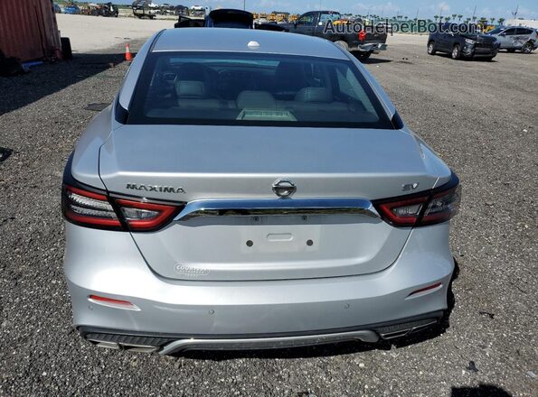 1N4AA6CV5LC365312 2020 NISSAN MAXIMA Silver Widok z tyłu