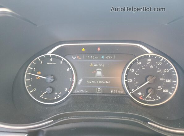 1N4AA6CV7MC513932 2021 NISSAN MAXIMA Silver Widok zestawu wskaźników