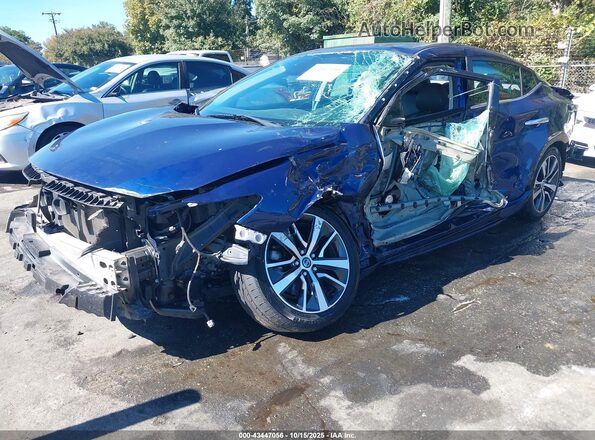 1N4AA6CV8LC366373 2020 NISSAN MAXIMA Blue Դիմացի տեսք