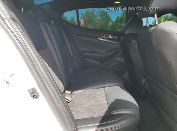 1N4AA6EV0LC385271 2020 NISSAN MAXIMA SR White Հետևի նստատեղերի տեսք