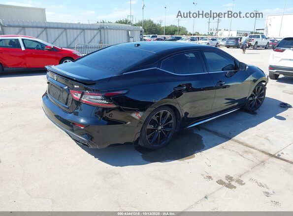 1N4AA6EV0MC512571 2021 NISSAN MAXIMA SR Черный Задняя правая четверть