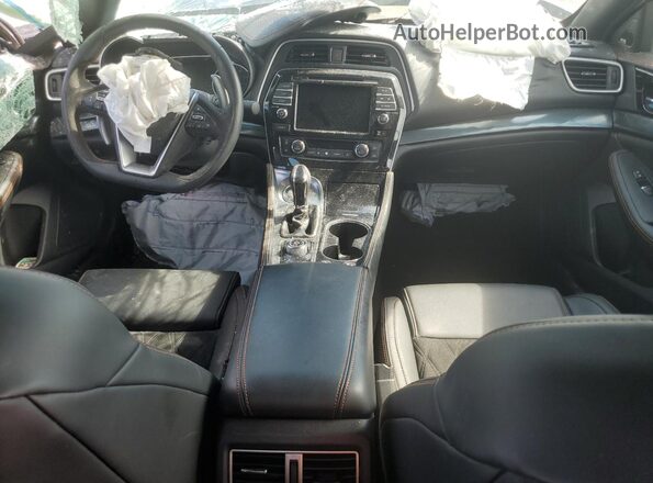 1N4AA6EV2PC503939 2023 NISSAN MAXIMA SR Gray Dashboard view