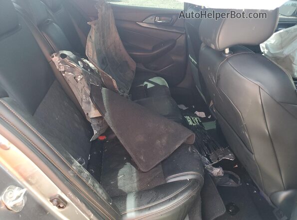 1N4AA6EV3MC501435 2021 NISSAN MAXIMA SR Gray Vista de los asientos traseros
