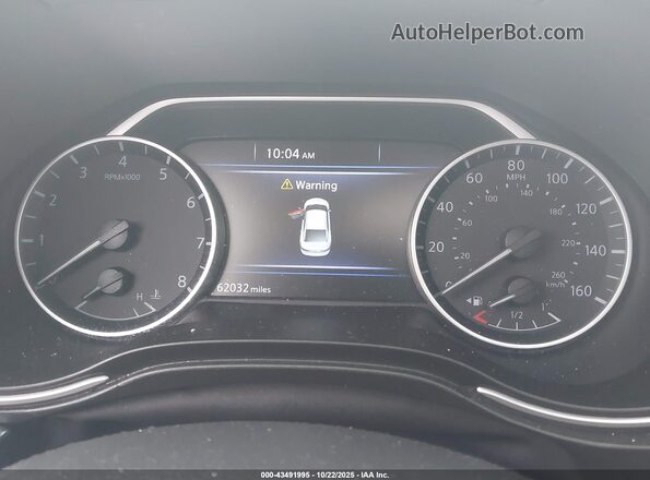 1N4AA6EV4LC378713 2020 NISSAN MAXIMA SR White Vista de los asientos traseros
