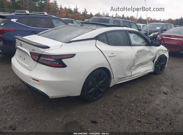 1N4AA6EV4LC378713 2020 NISSAN MAXIMA SR White Trasero derecho