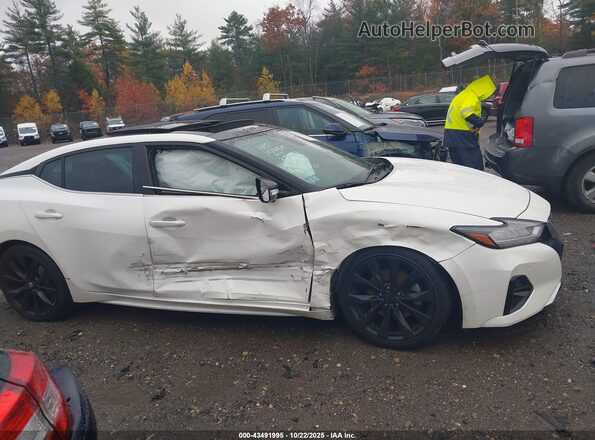 1N4AA6EV4LC378713 2020 NISSAN MAXIMA SR White Vista frontal