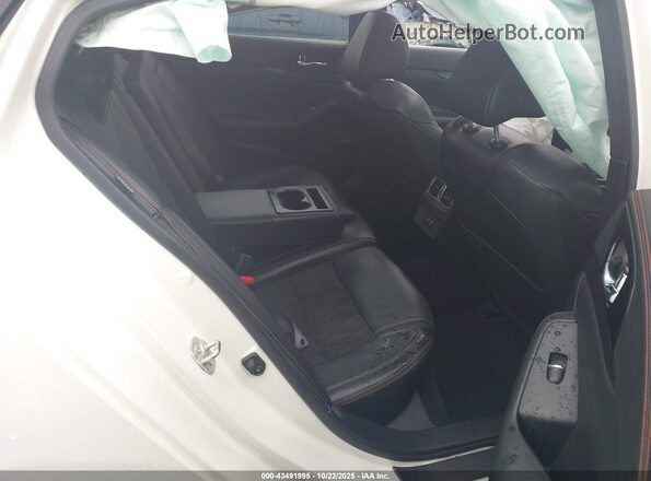 1N4AA6EV4LC378713 2020 NISSAN MAXIMA SR White Vista de la etiqueta del VIN