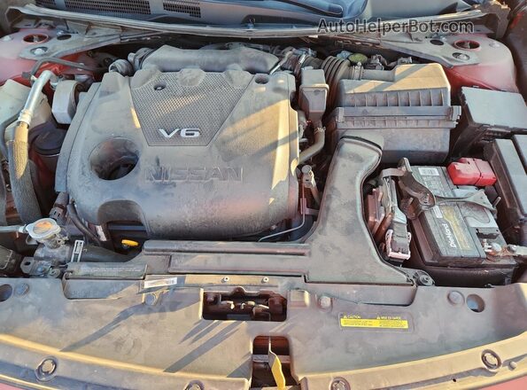 1N4AA6EV7LC370332 2020 NISSAN MAXIMA SR Оранжевый Вид задней части салона