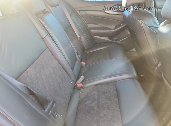 1N4AA6EV7LC370332 2020 NISSAN MAXIMA SR Оранжевый Вид задних сидений