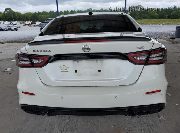 1N4AA6EV7MC510641 2021 NISSAN MAXIMA SR Белый Вид сзади