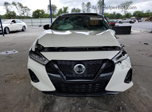 1N4AA6EV7MC510641 2021 NISSAN MAXIMA SR Белый Вид спереди