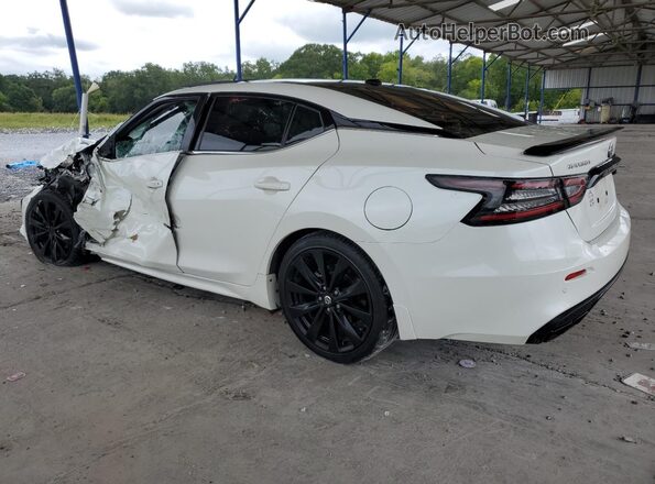 1N4AA6EV7MC510641 2021 NISSAN MAXIMA SR Белый Задняя левая четверть