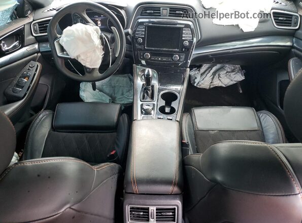 1N4AA6EV7MC510641 2021 NISSAN MAXIMA SR Белый Вид панели приборов