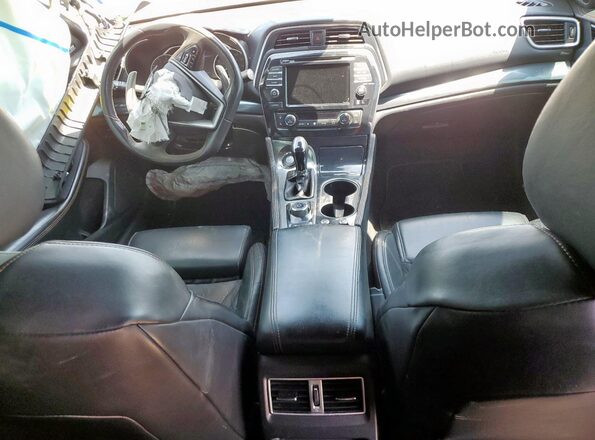 1N4AA6EV8LC378570 2020 NISSAN MAXIMA SR Белый Вид панели приборов