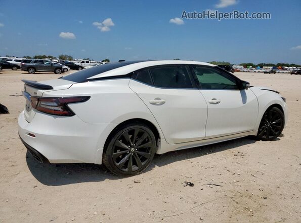 1N4AA6EV8LC378570 2020 NISSAN MAXIMA SR Белый Задняя правая четверть