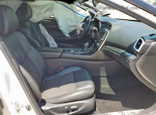 1N4AA6EV8LC378570 2020 NISSAN MAXIMA SR Белый Вид салона спереди