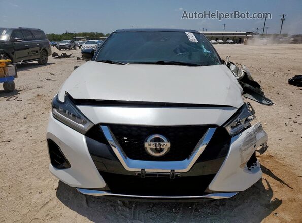 1N4AA6EV8LC378570 2020 NISSAN MAXIMA SR Белый Вид спереди