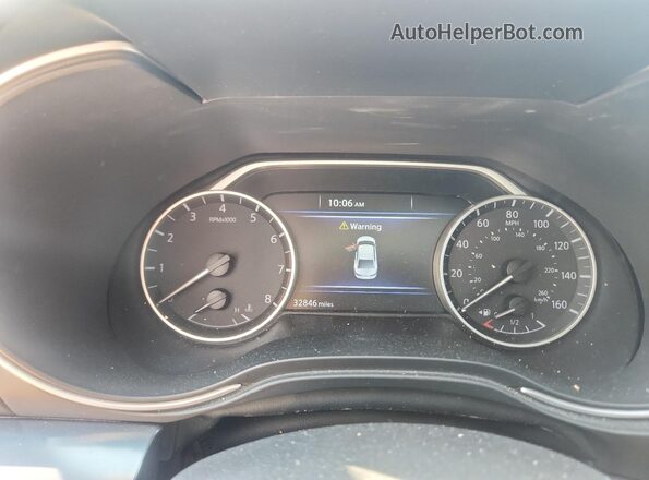 1N4AA6EVXPC503266 2023 NISSAN MAXIMA SR Silver Widok zestawu wskaźników