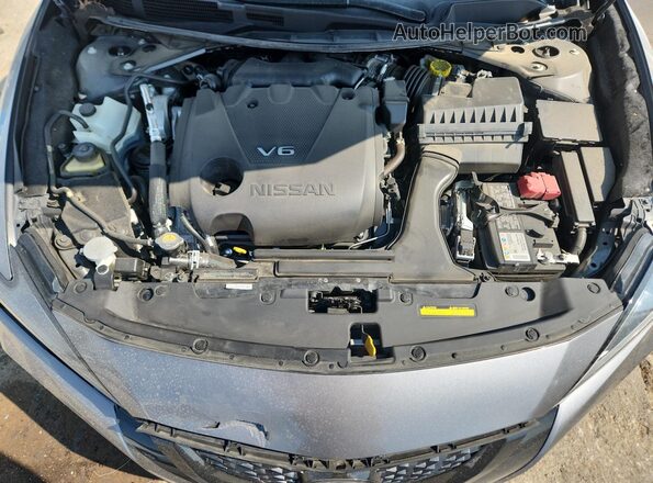 1N4AA6EVXPC503266 2023 NISSAN MAXIMA SR Silver Widok wnętrza z tyłu