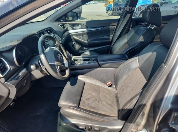 1N4AA6EVXPC503266 2023 NISSAN MAXIMA SR Silver Widok wnętrza z przodu
