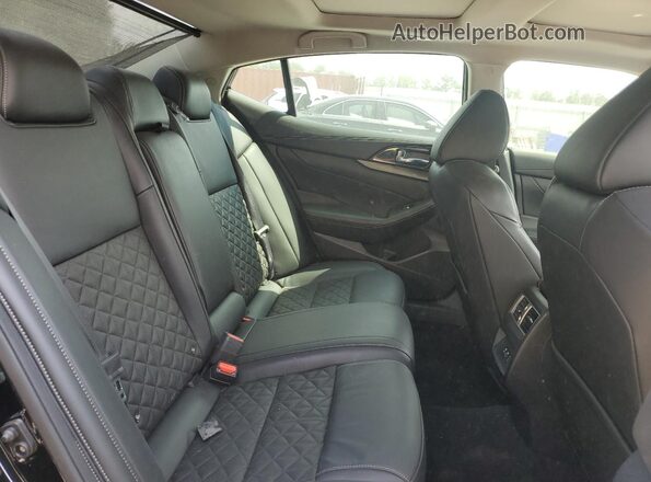 1N4AA6FV3MC504205 2021 NISSAN MAXIMA PLATINUM Black უკანა სავარძლების ხედი