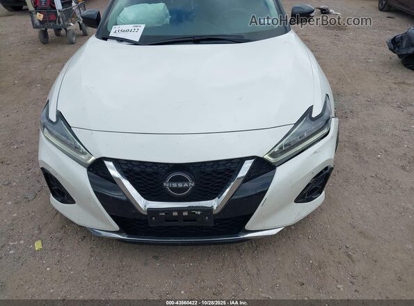 1N4AA6FV3PC503012 2023 NISSAN MAXIMA PLATINUM White Вид щитка приладів