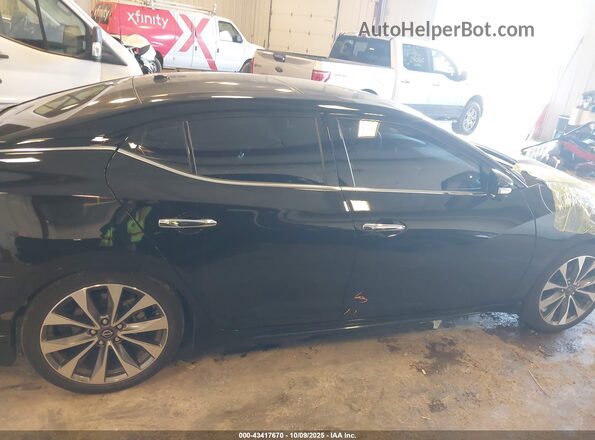 1N4AA6FV3PC507366 2023 NISSAN MAXIMA PLATINUM Black Vista interior trasera