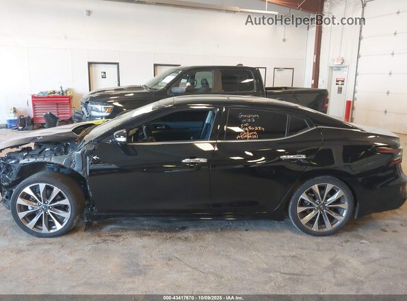 1N4AA6FV3PC507366 2023 NISSAN MAXIMA PLATINUM Black Vista interior de 360 grados
