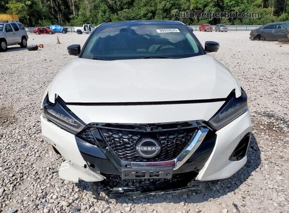 1N4AA6FV4PC513578 2023 NISSAN MAXIMA PLATINUM Белый Вид спереди