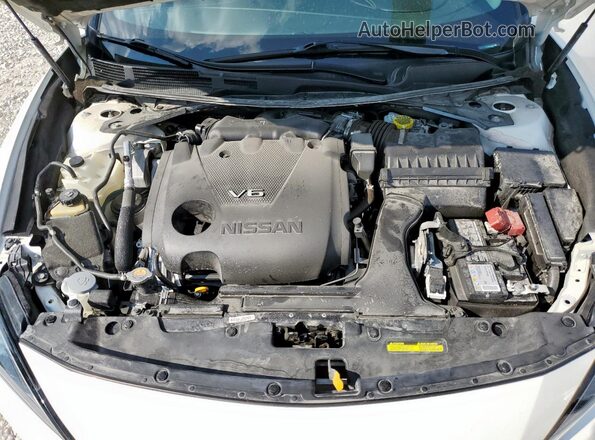1N4AA6FV4PC513578 2023 NISSAN MAXIMA PLATINUM Белый Вид задней части салона