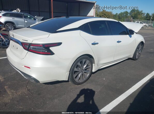 1N4AA6FV5PC507918 2023 NISSAN MAXIMA PLATINUM Белый Задняя правая четверть