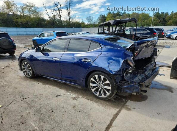 1N4AA6FV7MC511481 2021 NISSAN MAXIMA PLATINUM Blue უკანა მარცხენა