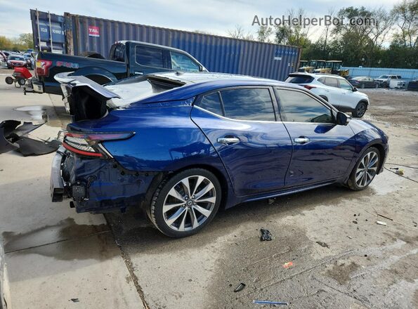 1N4AA6FV7MC511481 2021 NISSAN MAXIMA PLATINUM Blue უკანა მარჯვენა