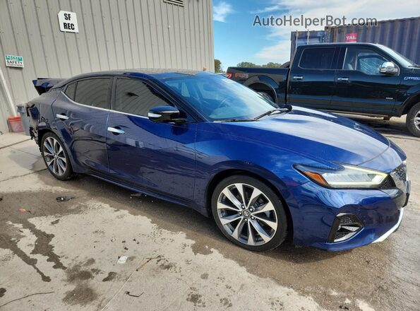 1N4AA6FV7MC511481 2021 NISSAN MAXIMA PLATINUM Blue წინა მარჯვენა