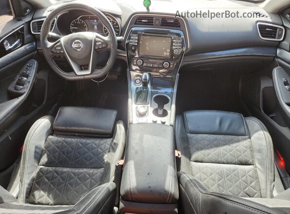 1N4AA6FV7MC511481 2021 NISSAN MAXIMA PLATINUM Blue წინა პანელის ხედი