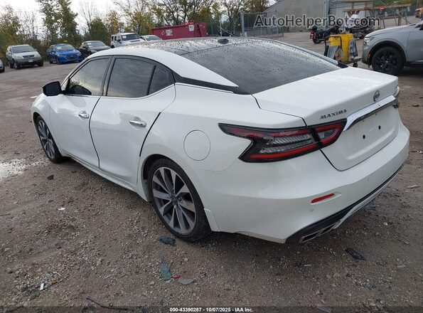 1N4AA6FV8PC507914 2023 NISSAN MAXIMA PLATINUM Белый Задняя левая четверть