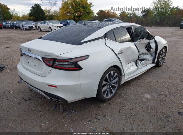 1N4AA6FV8PC507914 2023 NISSAN MAXIMA PLATINUM Белый Задняя правая четверть