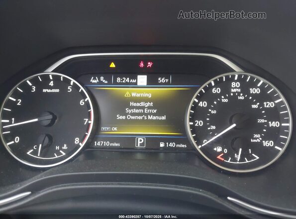 1N4AA6FV8PC507914 2023 NISSAN MAXIMA PLATINUM Белый Вид задних сидений