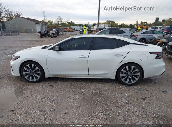 1N4AA6FV8PC507914 2023 NISSAN MAXIMA PLATINUM Белый Панорамный вид салона 360°