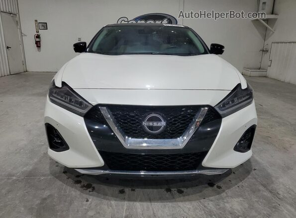 1N4AA6FV9PC514158 2023 NISSAN MAXIMA PLATINUM White წინა ხედი