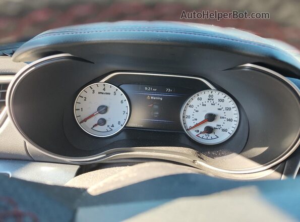 1N4AA6FVXMC505545 2021 NISSAN MAXIMA PLATINUM Gray Instrument cluster view