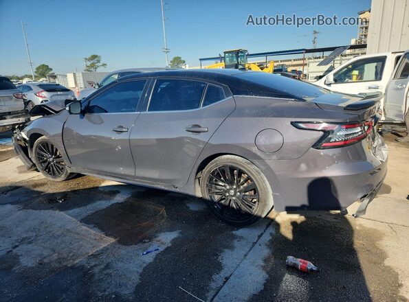 1N4AA6FVXMC505545 2021 NISSAN MAXIMA PLATINUM Gray Rear left