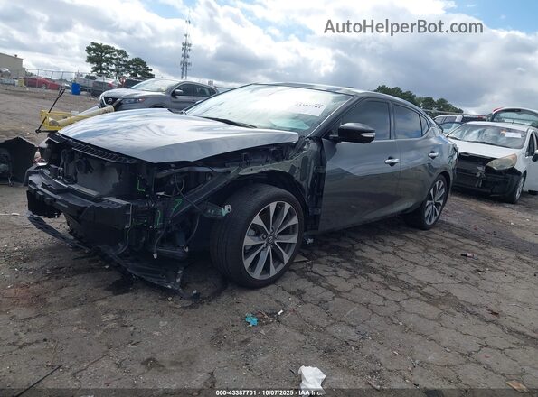 1N4AA6FVXMC514617 2021 NISSAN MAXIMA PLATINUM Gray Front left