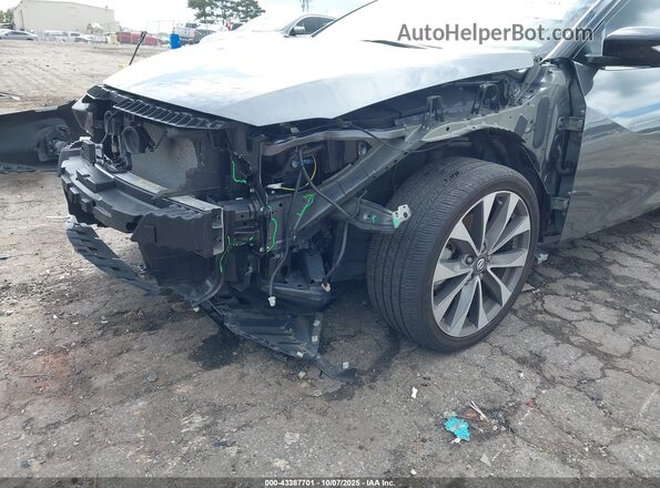 1N4AA6FVXMC514617 2021 NISSAN MAXIMA PLATINUM Gray Front view
