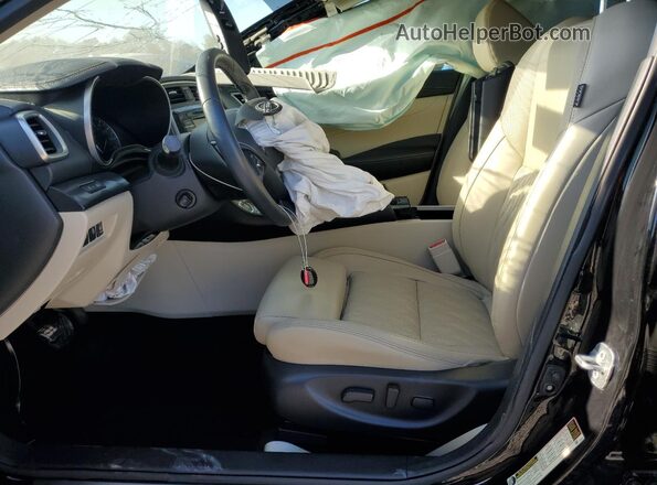 1N4AA6FVXPC511897 2023 NISSAN MAXIMA PLATINUM Золотой Вид салона спереди