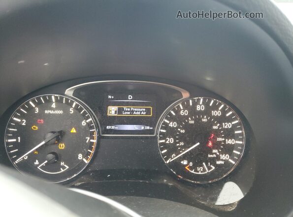 1N4AL3AP1HC112735 2017 NISSAN ALTIMA Gray Вид щитка приладів