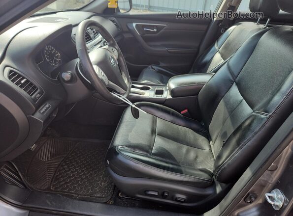 1N4AL3AP4JC153317 2018 NISSAN ALTIMA Серебряный Вид салона спереди