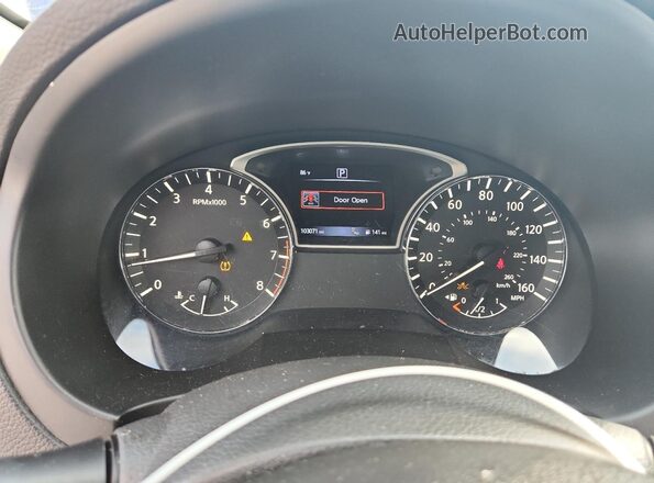 1N4AL3AP4JC153317 2018 NISSAN ALTIMA Серебряный Вид щитка приборов